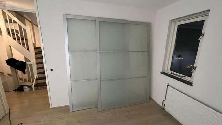 Schuifdeuren ikea pax kast, Huis en Inrichting, Kasten | Kledingkasten, Zo goed als nieuw, 200 cm of meer, 50 tot 75 cm, Ophalen of Verzenden