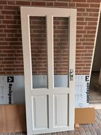 Mooie binnendeur met glas 823x2010, Doe-het-zelf en Verbouw, Deuren en Horren, Ophalen, Gebruikt, 80 tot 100 cm, Binnendeur