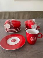 Douwe Egberts Kop en Schotels - Set van 6, Huis en Inrichting, Keuken | Servies, Keramiek, Nieuw, Ophalen of Verzenden, Overige stijlen