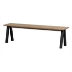 WOOOD tablo eiken eetbank, Ophalen, Nieuw, Rechthoekig, 125 cm of meer