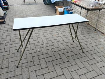 Vintage Stoelen Set - Retro Keuken stoelen melanine + tafels