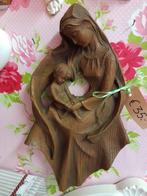 Groot houten wand bord, Antiek en Kunst, Antiek | Religie, Ophalen of Verzenden