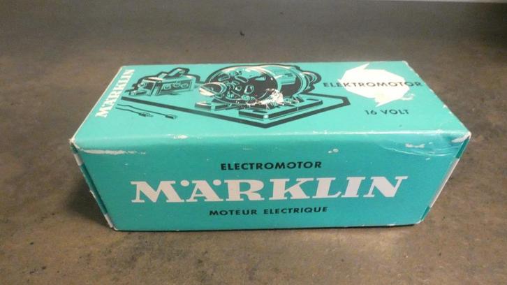 Märklin 1072  Motor 16 V in originele doos [1941], Antiek en Kunst, Antiek | Speelgoed, Ophalen