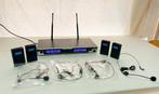 MOONLIGHT SM-668T Draadloze 4kanaals VHF+4 bodypack+4headset, Muziek en Instrumenten, Microfoons, N, N, Ophalen of Verzenden, Zo goed als nieuw