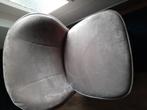 Mooie fauteuil woood groen/taupe, Huis en Inrichting, Eenpersoons, 75 tot 100 cm, Ophalen of Verzenden, Zo goed als nieuw