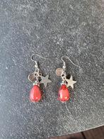 Oorbellen, Sieraden, Tassen en Uiterlijk, Oorbellen, Ophalen, Overige materialen, Rood, Hangers