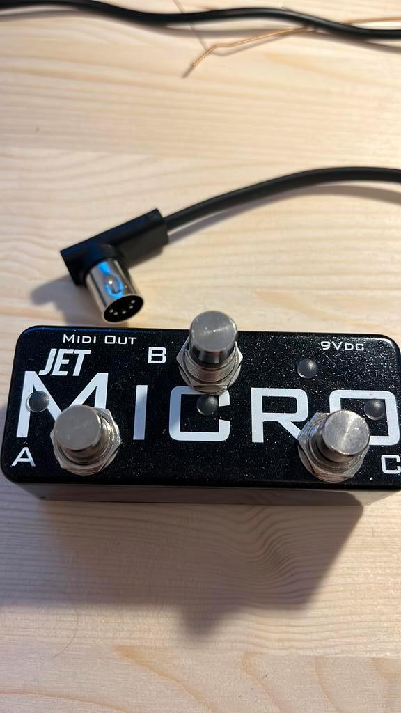 Jet pedals micro midi controller, Muziek en Instrumenten, Effecten, Zo goed als nieuw, Overige typen, Ophalen of Verzenden