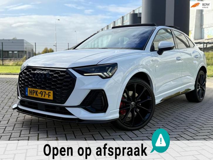 Audi Q3 Sportback 45 TFSI quattro edition one, Auto's, Audi, Bedrijf, Te koop, Q3, 4x4, ABS, Achteruitrijcamera, Airbags, Airconditioning
