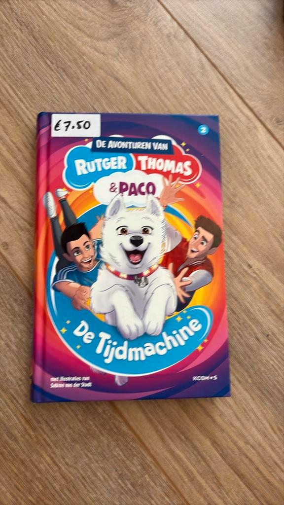 Rutger Vink - De Tijdmachine, Boeken, Kinderboeken | Jeugd | onder 10 jaar, Zo goed als nieuw, Ophalen
