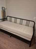 Uitschuifbaar ikea metalenbed  (moet snel weg), Ophalen, Verstelbaar, Zwart, Tweepersoons