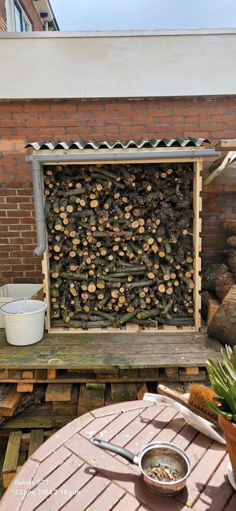 Haardhoutopslag, Houthok, Tuin en Terras, Bergingen en Tuinkasten, Zo goed als nieuw, Overige typen, Hout, Ophalen