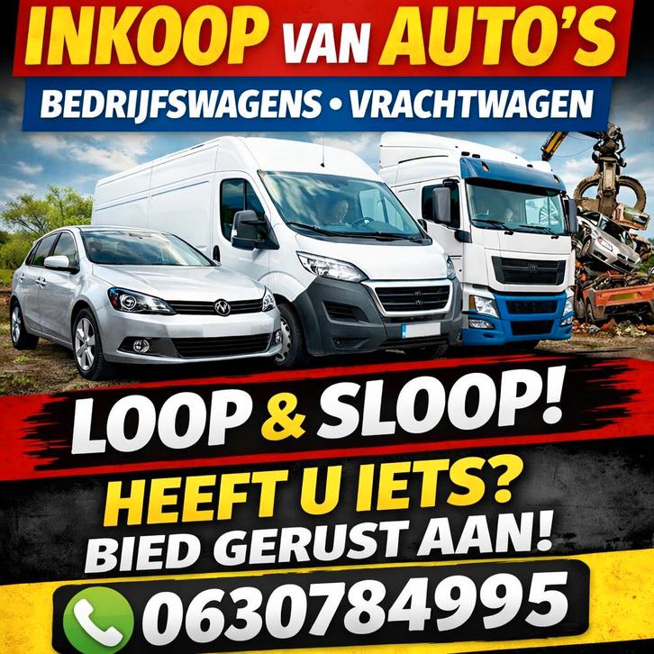 Auto s Bussen Vrachtwagens pickup s Heftrucks Kranen, Auto diversen, Overige Auto diversen, Ophalen