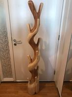 Mooie handgemaakt hout kapstok Bali staand  swirl gedraaid, Ophalen