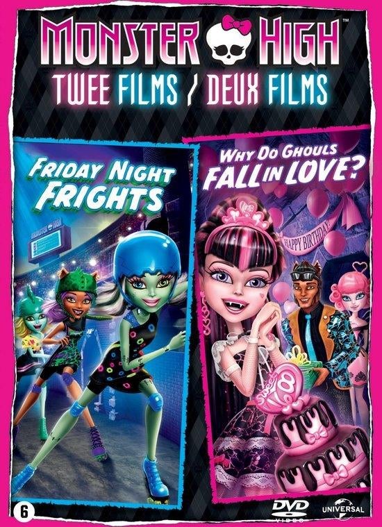 DVD Monster High - Friday Night Frights/Why Do Ghouls Fall I, Cd's en Dvd's, Dvd's | Kinderen en Jeugd, Zo goed als nieuw, Tv fictie