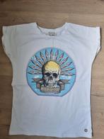 Radical Skull T-shirt - Maat S, Wit, Ophalen of Verzenden, Zo goed als nieuw, Maat 36 (S)