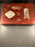 Prachtig Japans lakdoosje uit de 19e eeuw, Antiek en Kunst, Ophalen of Verzenden
