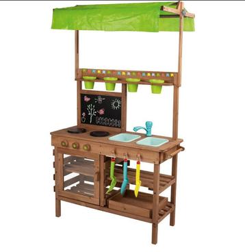 Play Live houten speel keuken water bestendig bruin beschikbaar voor biedingen