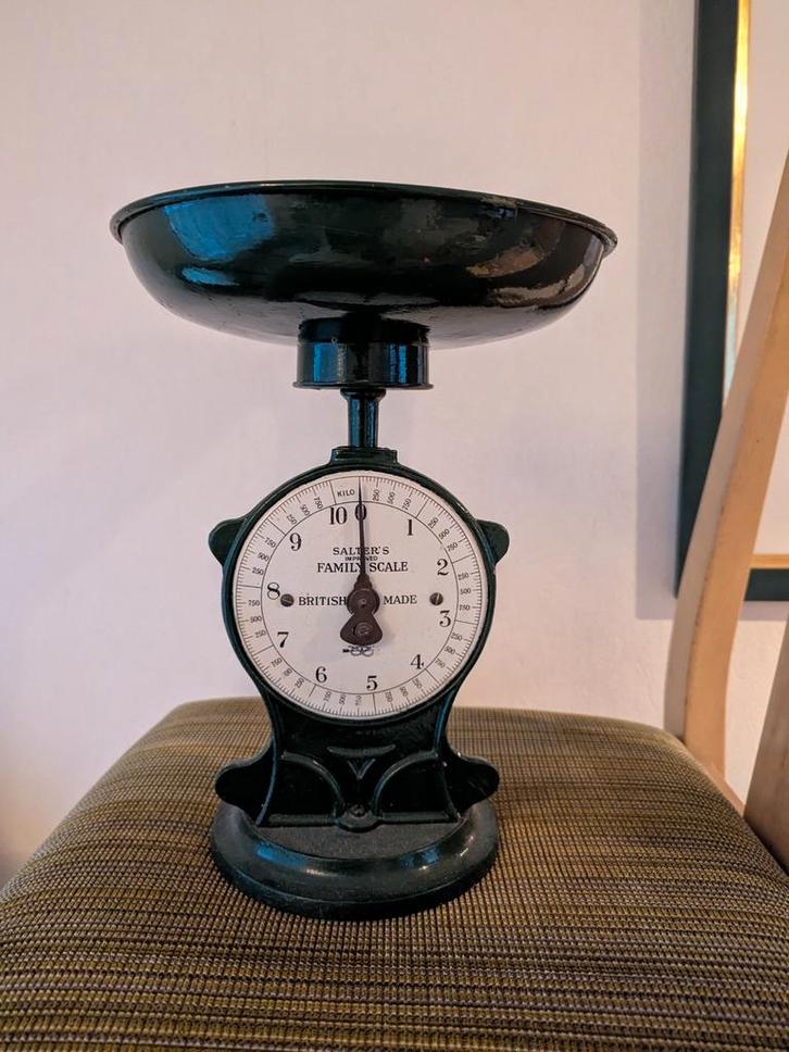 Antieke Engelse Weegschaal - Salter's, Antiek en Kunst, Antiek | Keukenbenodigdheden, Ophalen of Verzenden