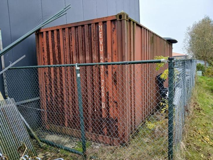 20ft zeecontainer - opslag stalling container, Doe-het-zelf en Verbouw, Overige Doe-het-zelf en Verbouw, Gebruikt, Ophalen of Verzenden