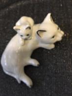 Wit kattenbeeldje, Ophalen of Verzenden, Zo goed als nieuw, Dier