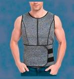 Nieuwe afslankvest / bodyshaper - Maat L, Kleding | Heren, Sportkleding, Maat 52/54 (L), Nieuw, Ophalen of Verzenden, Grijs