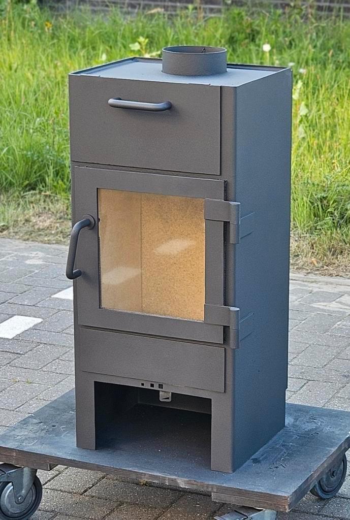 Houtkachel Dik Geurts Lars 800, Huis en Inrichting, Kachels, Zo goed als nieuw, Vrijstaand, Houtkachel, Hout, Ophalen of Verzenden