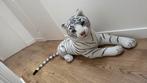 Grote witte tijger knuffel, Ophalen, Zo goed als nieuw, Overige typen
