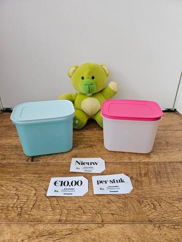 Tupperware nieuwe Igloo vriesbakjes 1,1 liter  beschikbaar voor biedingen