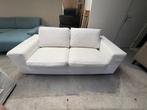 Linteloo witte twee-zitsbank en fauteuil, Ophalen, Zo goed als nieuw, 75 tot 100 cm, Minder dan 150 cm