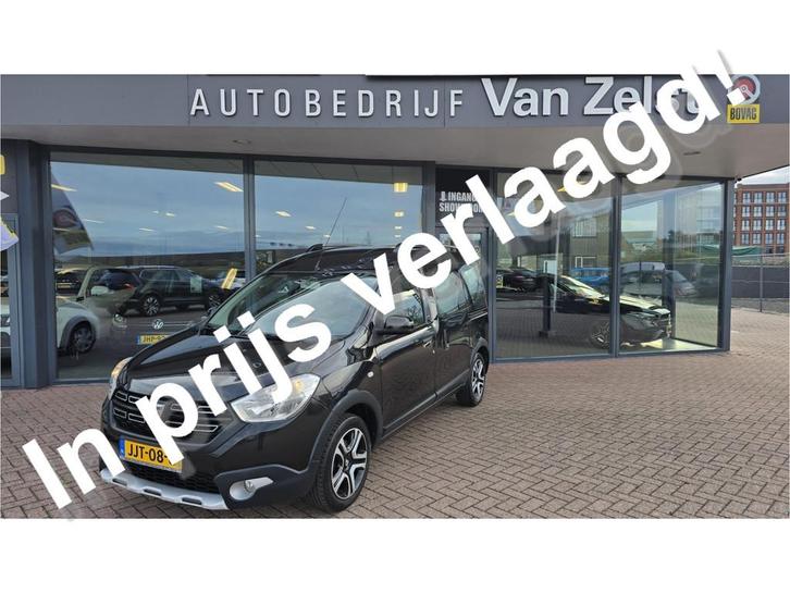 Dacia Dokker 1.2 TCe Stepway, AIRCO, Multimediasysteem, Navi, Auto's, Dacia, Bedrijf, Te koop, Dokker, ABS, Airbags, Airconditioning