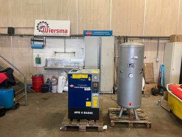 Airpress APS 4 schroefcompressor met 250 lit drukvat beschikbaar voor biedingen
