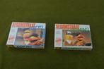 2 vintage Lotto en Domino Sesamstraat spellen uit 1985 HEMA, Hobby en Vrije tijd, Gezelschapsspellen | Bordspellen, Vijf spelers of meer