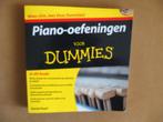 Piano oefeningen voor dummies met audio - CD, Ophalen of Verzenden, Zo goed als nieuw, Instrument, David Pearl