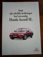 Honda Accord SE [ 1991 ] 4 pag., Verzenden, Zo goed als nieuw, Honda