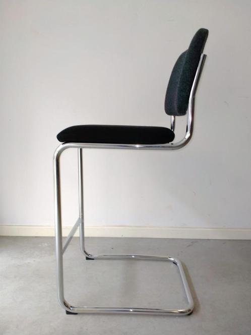 Knoll Cesca BARstoelen (set van 3), nieuw, Huis en Inrichting, Stoelen, Nieuw, Drie, Metaal, Stof, Blauw, Ophalen