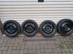 golf1 4x100 met getrokken banden 6.5j et 35 nagenoeg nieuw, 14 inch, Nieuw, Ophalen of Verzenden, Band(en)