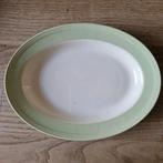 Vintage serveerschaal mintgroen schaal jaren 50 60, Huis en Inrichting, Keuken | Servies, Ophalen of Verzenden, Zo goed als nieuw