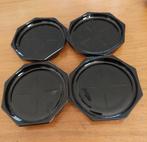 Persglazen zwarte onderzetters, Verzamelen, Ophalen of Verzenden, Zo goed als nieuw, Overige typen