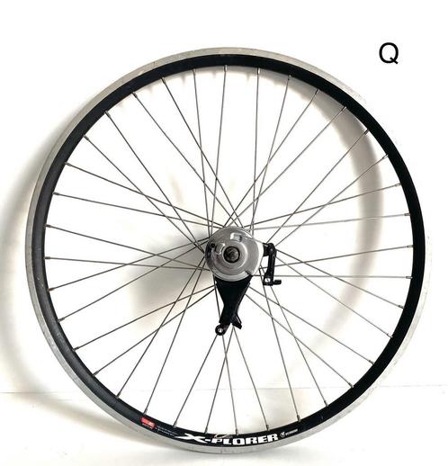 Fiets wielen diverse voorwiel achterwiel  versnellingen, Fietsen en Brommers, Fietsonderdelen, Zo goed als nieuw, Algemeen, Wiel