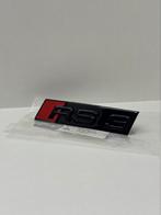 Audi RS3 PFL Gril Logo Badge OEM Orinigeel Zwart, Ophalen of Verzenden