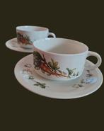 Vintage Villeroy & Boch Royco kop en schotel jaren 70, Gebruikt, Ophalen of Verzenden, Overige stijlen, Kop(pen) en/of Schotel(s)