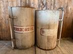 Oude “Firezone oil” Olie Vaten - Mancave Decoratie, Huis en Inrichting, Woonaccessoires | Overige, Ophalen, Gebruikt