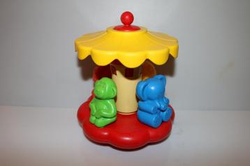 Playskool vintage vormenstoof carousel dieren zoo plastic beschikbaar voor biedingen