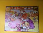 ENGELS PIGTAIL TOBACCO TABAK Reclamebord - Aluminium emaille, Verzenden