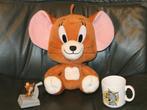 Tom & Jerry: beker, McD speeltje & Jerry muis knuffel 25 cm., Verzamelen, Stripfiguren, Verzenden, Zo goed als nieuw