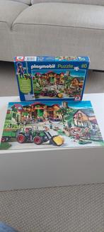 playmobil puzzel boerderij 60 stukjes, Kinderen en Baby's, Speelgoed | Kinderpuzzels, Ophalen of Verzenden, Meer dan 50 stukjes