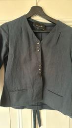 Isabel Marant jasje donkerblauw linnen maat 1 S, Jasje, Blauw, Ophalen of Verzenden, Zo goed als nieuw