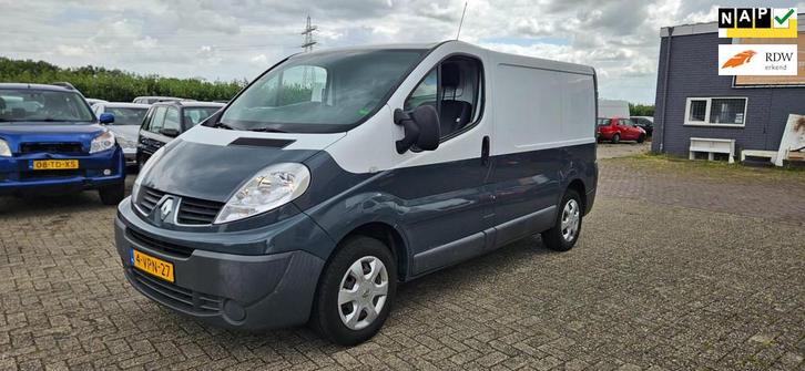 Renault Trafic Vivaro 2.0 dCi T27 L1H1 Eco Euro5 Trekhaak Ni, Auto's, Bestelauto's, Bedrijf, Te koop, ABS, Centrale vergrendeling