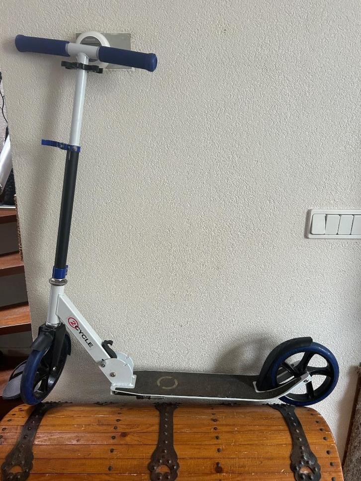 2Cycle Step - Aluminium - Grote Wielen, Fietsen en Brommers, Steps, Gebruikt, Gewone step, Ophalen