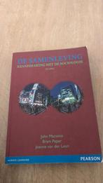 De Samenleving - Kennismaking met de Sociologie, Boeken, Zo goed als nieuw, Gamma, John Macionis, Bram Peper, Joanne van der Leun